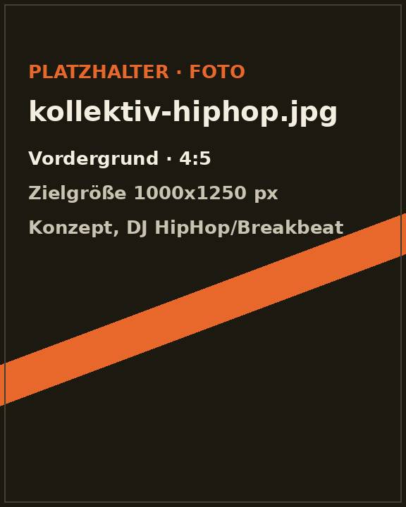 Porträt von CrateCartographer, DJ für HipHop · Breakbeat