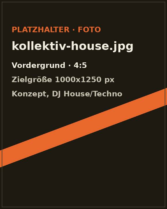 Porträt von FourFloorFlora, DJ für House · Techno · Minimal